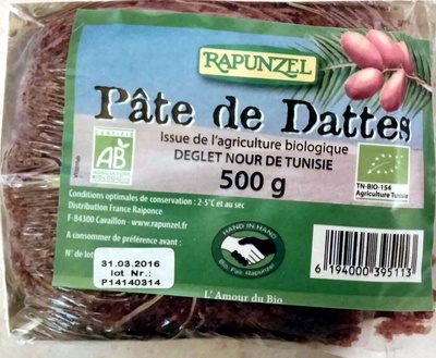 Pâte de Dattes