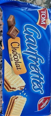 Gaufrettes goût Chocolat front packaging