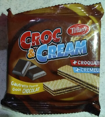 Croc & Cream (gaufrette chocolat)