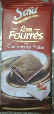 Les fourrés (goût cheesecake fraise)