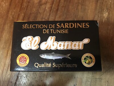 Sélection de sardines de Tunisie à l'huile d'olive vierge extra