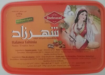 Halwa Tahinia Aux Fruits Secs 0% Cholesterol
