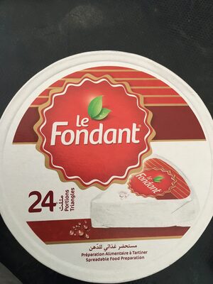 Le fondant front packaging