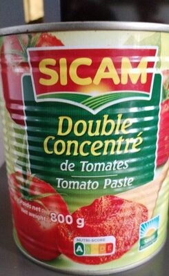 Tomate double concentré