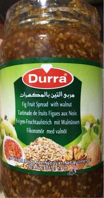Tartinade de fruits figues aux noix front packaging