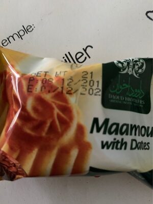 Maamoul whith dates