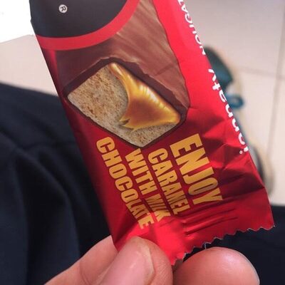 Protein bar front packaging