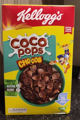 Breakfast cereals - crunchy chocolate flavour wheat cereal flakes