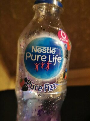 Nestlé pure life triple berry front packaging