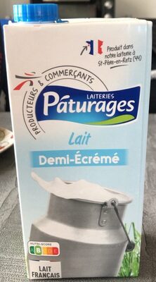 Lait demi ecreme