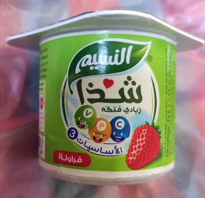 زبادي منكه flavred set yogurt