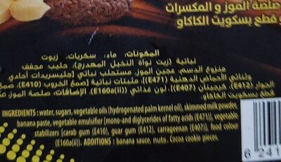 Gusto ingredients label