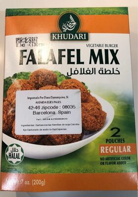 Falafel Mix front packaging