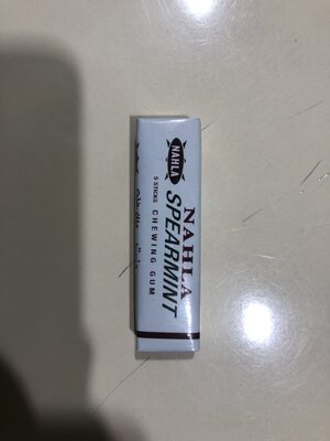 Nahla Spearmint Chewing Gum front packaging
