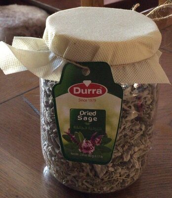 Dried sage front packaging