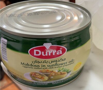 Makdous in Sunflower Olil