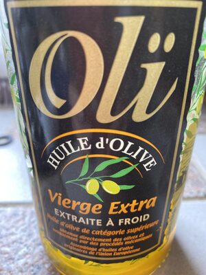 Huile d\'olive vierge extra extraite à froid front packaging