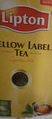 Lipton yellow label tea