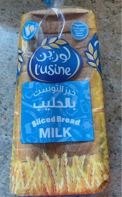 Lusine sliced bread milk
