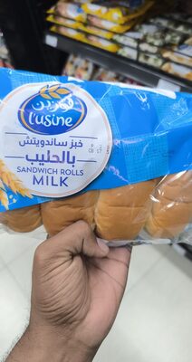 Sandwich rolls milk