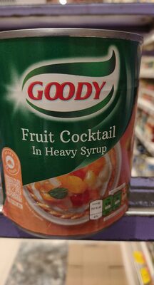 Fruit cocktail in heavy syrup