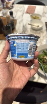 زبادى يونانى سادة nutrition facts table