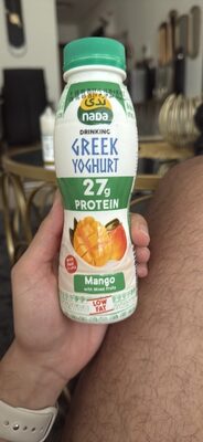 Drinking Greek Yoghurt Mango with Mixed Fruits