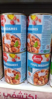 Luna foul medames broad beans