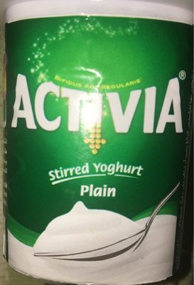 Activia 120 gStirred Plain Yogurt