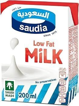 حليب السعودية قليل الدسم