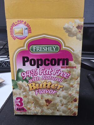 Popcorn 94% Fat free Butter flavor