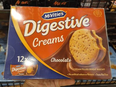 Digestive cream chocolate