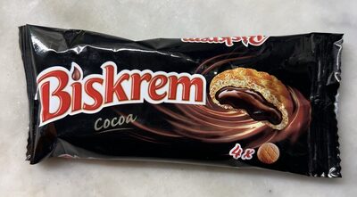Biskrem cocoa front packaging