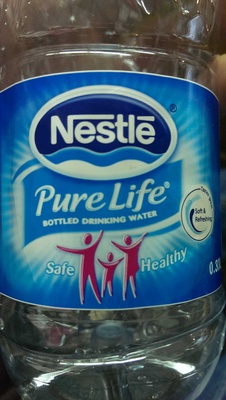 Nestlé pure life front packaging