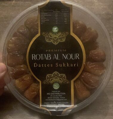 Dattes sukkari front packaging