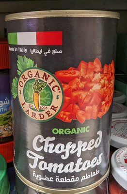 Organic chopped tomatoes