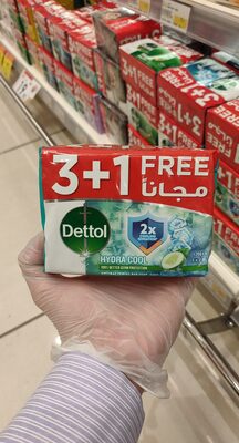 Dettol antibacterial soap hydra cool