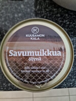 Smoked vendace in oil