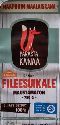Maustamaton kanan fileesuikale