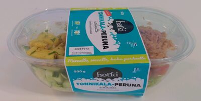 Tonnikala-perunasalaatti