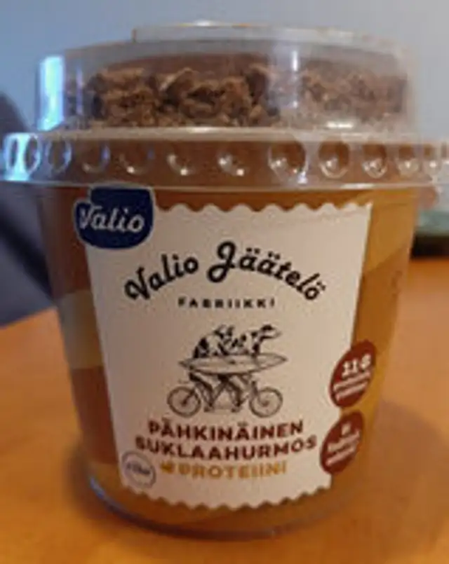 Pähkinäinen suklaahurmos proteiini