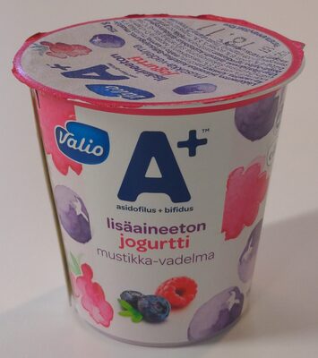 Lisäaineeton jogurtti mustikka-vadelma