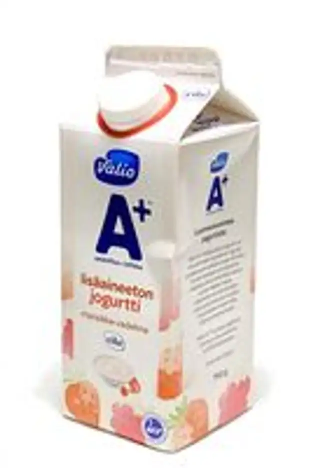 A+ mansikka-vadelma-jogurtti