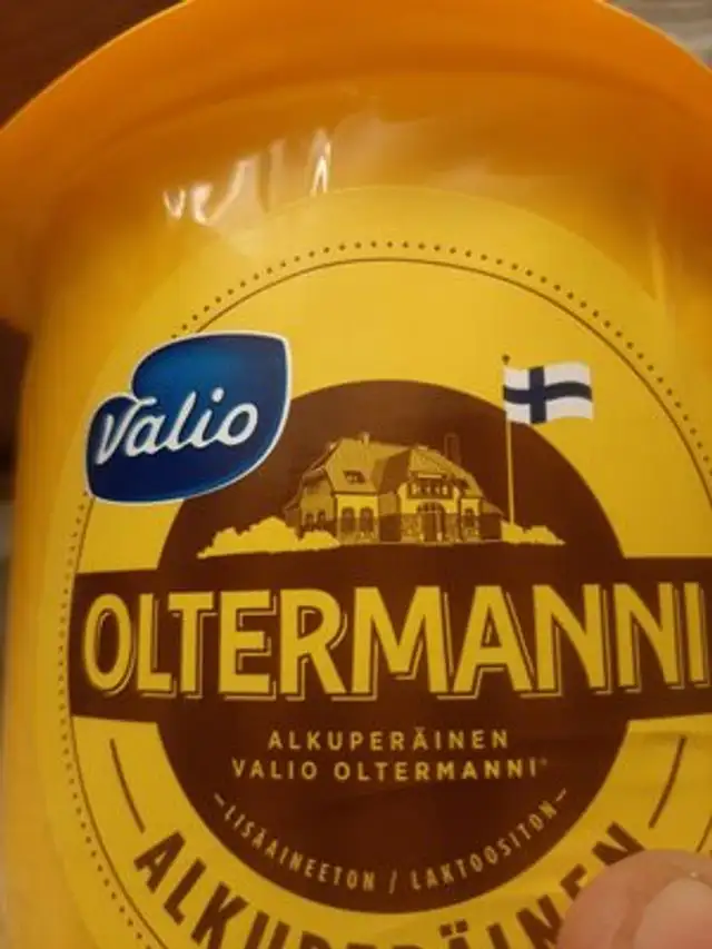 Valio Oltermanni Juusto ingredients label