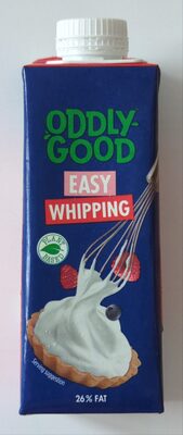 Oddly-good easy whipping front packaging