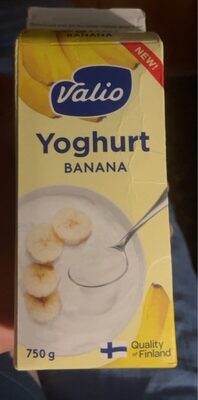 Yoghurt BANANA front packaging