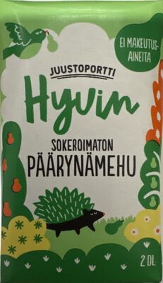 Sokeroimaton Päärynämehu