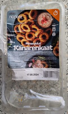 Paneroidut kanarenkaat
