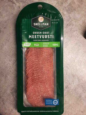 Ohuen ohut meetvursti