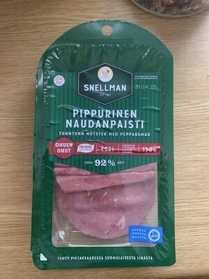 Pippurinen Naudanpaisti